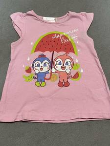 アンパンマン 女の子 ドキンちゃんコキンちゃん　半袖Tシャツ 95