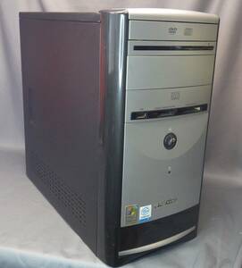 eMachines J2804 タワー型パソコン Celeron D 325 2.53GHz 40GB 256MB WinXP SP3 Office 送料無料(001)