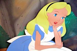 Disney　ディズニー　ふしぎの国のアリス　セル画　原画　限定　レア　入手困難