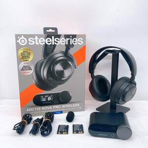 steelseries ワイヤレスヘッドホン ARCTIS NOVA PRO WIRELESS