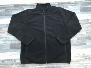 UNIQLO ユニクロ メンズ フリースジップジャケット 大きいサイズ 3XL 黒