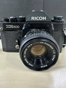 RICOH リコー XR500 XR RIKENON 1:2 50mm フィルムカメラ レンズ 