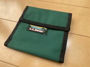 90s エルエルビーン 小物入れ 財布型 カタディンロゴ レアモデル レアカラー