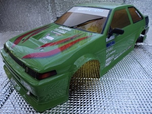 1/10 AE86 ラジコン　ボディ