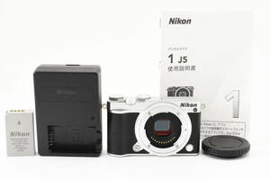【人気のJ5　動作好調】 ニコン Nikon1 J5　2081万画素 ミラーレス カメラ 同梱可能 1円 #9123