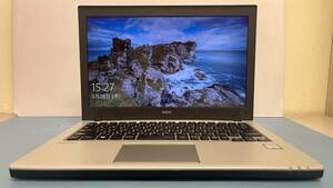 中古ノートパソコン★Windows10★NEC Core i5-6200U/@2.40GHz/4GB/HDD 500GB/12インチ以上★