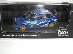 ■イクソ 1/43 2008 スバルインプレッサ WRC #5 P.ソルベルグ ツールドコルス