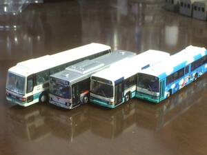 TOMYTEC 製バスコレクション 千葉交通 うなりくんラッピング、新旧カラー、空港リムジン4種フルセット