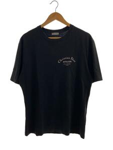 Dior HOMME◆ディオールオム/Tシャツ/M/コットン/BLK/863J621I2712