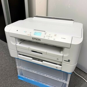 @S1551 現状品/ジャンク品 EPSON PX-S5080 ビジネスプリンター インクジェット A3対応 ノズル詰り? インク切れ 総印刷82枚 ACコード付属