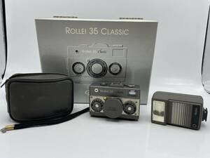 Rollei / ローライ 35 classic / Sonnar 1:2.8 40mm HFT / 20REB ストロボ / 箱付【NMT015】