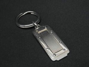 1円 ■美品■ Cartier カルティエ サントス キーホルダー キーリング チャーム レディース メンズ シルバー系 FA2717