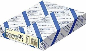 PPCカラー用紙 共用紙 アイボリー_B5500枚 FSC認証 B5 500枚 アイボリー KB-C35S