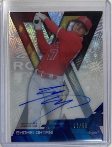 【ジャージーNo. 17/50枚限定】大谷翔平直書きルーキーサイン 2018 Topps High Tek Rookie Tek RC Auto