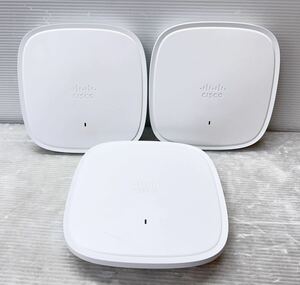 CISCO/シスコ 無線アクセスポイント (C9115AXI-Q) 3台まとめ売り Catalyst9115AXシリーズ Wi-Fi ジャンク品