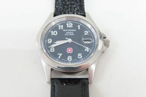 9048/ha/04.01 ジャンク BUCHERER ブッフェラー 955-905 SWISS MILITARY スイス ミリタリー QZ 腕時計
