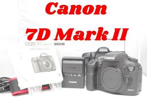 美品！Canon EOS 7D Mark II 　一眼レフカメラ ボディ　キヤノン　キャノン