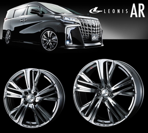 [業販限定販売] [新品] [19インチ] [LEONIS AR] [8J+50] [225/35R19] [セダン/ミニバン/SUV/RV] [4本SET] [レオニス] [BMCMC] [weds]