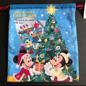 東京ディズニーリゾート　クリスマス　巾着　ミッキー ミニー
