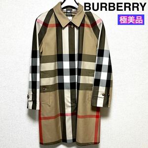 極美品BURBERRY バーバリー コート　極大 ノバチェック　超希少　