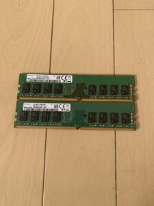 ★②★作動品★SAMSUNG ノート用4GB　 1Rx8 PC4-2133P-UA1-11 M378A5143EB1-CPB 2枚セット