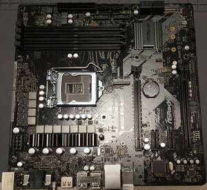 【動作確認済】ASRock Z370M Pro4 LGA1151(Intel第8世代/第9世代) マイクロATX マザーボード IOパネル、ドライバディスク付属【1円出品】