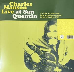 [ LP / レコード ] Charles Manson / Live At San Quentin ( Lo-Fi Rock / Folk ) Survival research ローファイ ロック フォーク