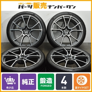 【鍛造品 正規品】フェラーリ 488GTB スパイダー 純正OP 20in 9.0J +44.7 11.0J +38.5 PCD114.3 ピレリ PZERO 245/35R20 305/30R20 458 F8