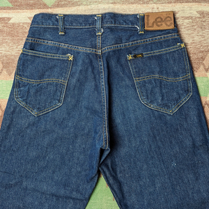 濃紺 【Lee 101-Z】 60s Denim Jeans RIDERS / 60年代 デニム パンツ W32L28.5 ジーンズ TALON ライダース ヴィンテージ ビンテージ 50s70s