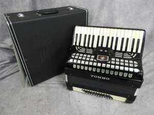 ☆ TOMBO トンボ No.52 アコーディオン ケース付き ☆中古☆