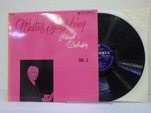 LP レコード Walter Gieseking ワルター ギーゼキング ピアノ音楽全集 第3集 ドピュッシー 映像 ピアノのために 版画 【E+】 D16392T