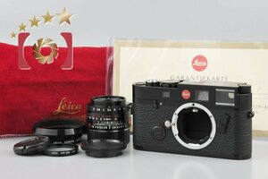 【中古】Leica ライカ M6 TTL 0.85 NSH400台限定モデル ブラックペイント + SUMMICRON-M 35mm f/2 ASPH E39【オークション開催中】