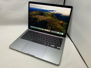 １円スタート！！ Apple MacBook Pro A2338 (13-inch, M1, 2020) UKキーボード スペースグレイ [Nmc]