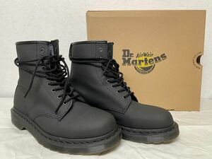 美品 Dr.Martens ドクターマーチン UK8 27cm 1460 限定 オールブラック マットレザー 8ホール ブーツ モノブラック 黒