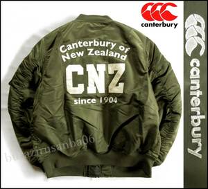 メンズ M ◆未使用 定価24,200円 canterbury カンタベリー MA-1 ディフェンダー ジャケット 秋冬 軽量 中綿 ボンバー DEFENDER JACKET