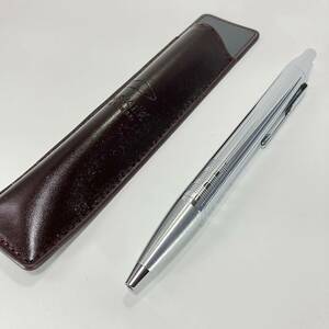 PARKER/パーカー　IM　プッシュ式ボールペン　シルバー　箱、ケース付き　筆記用具