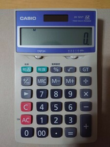 CASIO カシオ 電卓　JH-12VT 事務用品