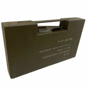 GERMANY VINTAGE ドイツ ヴィンテージ ドイツ軍 グレネードボックス グレネードケース DM51A インテリア ボックス カーキ系 アーカイブ