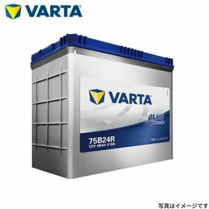 バッテリー バルタ ブルーダイナミック iQ DBA-KGJ10 46B24R 車用 VARTA ファルタ 75B24R トヨタ