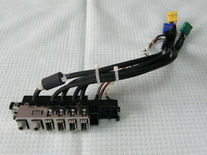 ◆ HP Elite 8300 SFF 用 USB端子/イヤフォン/電源ボタン付属ケーブル (HP/ケーブル/パーツ)