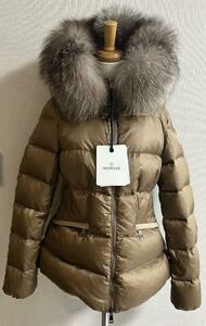 未使用・本物保証☆MONCLER BOED ボエ ダウンジャケット TG4 キャメル色 人気モデル