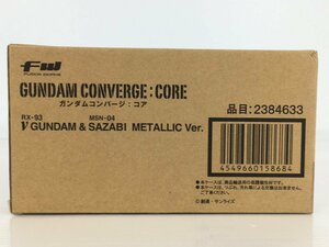 【未開封品】FW GUNDAM CONVERGE:CORE RX-93 νガンダム&MSN-04 サザビー メタリックVer. ガンダムコンバージ:コア wa◇69