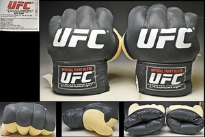 【UFC】ultimate fighting championship クッショングローブ 2個セット 格闘技 グッズ 中古品