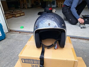 バイク用ジェットヘルメット・新品・ジャンク品