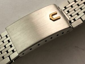 ユニバーサルジュネーブ 純正品 ブレスレット 腕時計用 メンズ ゲイフレア 18ミリ 新品 デットストック 1971年製造 バンド ベルト