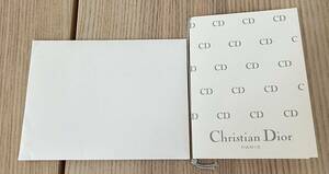 クリスチャンディオールChristian Diorメッセージカード