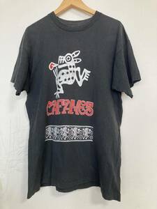 ★レア 90s ビンテージ CAIFANES カイファネス Tシャツ USA製 XL バンドTシャツ ロックTシャツ フェード エイジング フルーツオブザルーム