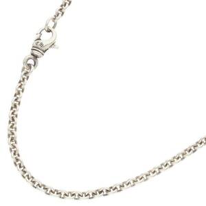 クロムハーツ Chrome Hearts NE CHAIN 24/NEチェーン24inch サイズ:24inch シルバーネックレス 中古 OS06