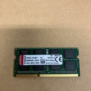 O145 Kingston ノートPCメモリ 8GB KVR16LS11/8 1枚