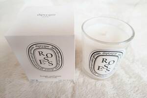 diptyque　ディップティック　ROSES ローズ　190ｇ　新品　未使用品　キャンドル　癒し　アロマキャンドル　ろうそく　ロウソク